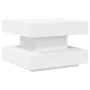 Mesa de centro giratoria 360 grados blanco 50x50x34,5 cm de , Mesas de centro - Ref: Foro24-858470, Precio: 71,81 €, Descuent...