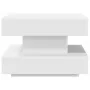 Mesa de centro giratoria 360 grados blanco 50x50x34,5 cm de , Mesas de centro - Ref: Foro24-858470, Precio: 71,81 €, Descuent...