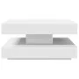 Mesa de centro giratoria 360 grados blanco 70x70x34,5 cm by , Coffee table - Ref: Foro24-858479, Price: 78,21 €, Discount: %