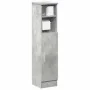 Mueble de baño con portarrollos gris hormigón 20,5x22x90 cm by , Bathroom furniture - Ref: Foro24-858500, Price: 35,84 €, Dis...