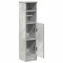 Mueble de baño con portarrollos gris hormigón 20,5x22x90 cm by , Bathroom furniture - Ref: Foro24-858500, Price: 35,84 €, Dis...