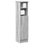 Mueble de baño con portarrollos gris Sonoma 20,5x22x90 cm by , Bathroom furniture - Ref: Foro24-858502, Price: 33,94 €, Disco...