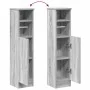 Mueble de baño con portarrollos gris Sonoma 20,5x22x90 cm by , Bathroom furniture - Ref: Foro24-858502, Price: 33,94 €, Disco...