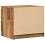 Mesita de noche madera de ingeniería envejecida 50x40x43.5 cm by , Nightstands - Ref: Foro24-856518, Price: 52,88 €, Discount: %