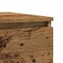Mesita de noche madera de ingeniería envejecida 50x40x43.5 cm by , Nightstands - Ref: Foro24-856518, Price: 52,88 €, Discount: %