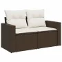 Set de sofás de jardín 10 pzas y cojines ratán sintético marrón by , Garden sets - Ref: Foro24-3326067, Price: 578,28 €, Disc...