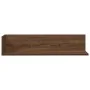 Estantes de pared 2 uds madera roble marrón 75x16,5x16,5 cm by , Shelves and shelves - Ref: Foro24-860037, Price: 36,99 €, Di...