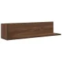 Estantes de pared 2 uds madera roble marrón 75x16,5x16,5 cm by , Shelves and shelves - Ref: Foro24-860037, Price: 36,99 €, Di...