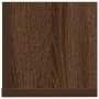 Estantes de pared 2 uds madera roble marrón 75x16,5x16,5 cm by , Shelves and shelves - Ref: Foro24-860037, Price: 36,99 €, Di...