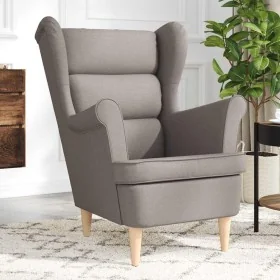Sillón de tela gris taupe 74x84x100 cm by , Armchairs - Ref: Foro24-4016901, Price: 259,58 €, Discount: %
