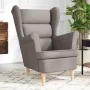 Sillón de tela gris taupe 74x84x100 cm by , Armchairs - Ref: Foro24-4016901, Price: 259,53 €, Discount: %