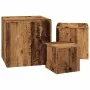 Mesas auxiliares 3 uds madera de ingeniería madera envejecida by , Side tables - Ref: Foro24-856676, Price: 78,02 €, Discount: %