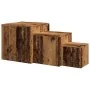 Mesas auxiliares 3 uds madera de ingeniería madera envejecida by , Side tables - Ref: Foro24-856676, Price: 78,02 €, Discount: %