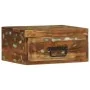 Mesitas de noche de pared 2 uds madera maciza reciclada de , Mesitas de noche - Ref: Foro24-4017456, Precio: 98,36 €, Descuen...