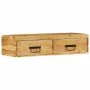 Mueble de TV de pared madera maciza de acacia 80x30x19 cm by , CD and DVD storage - Ref: Foro24-4017463, Price: 91,00 €, Disc...