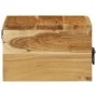 Mesita de noche de pared madera maciza de acacia von , Nachttische - Ref: Foro24-4017454, Preis: 68,81 €, Rabatt: %