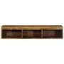 Mueble de TV de pared madera maciza reciclada 100x30x19 cm de , Almacenamiento para CD y DVD - Ref: Foro24-4017480, Precio: 8...