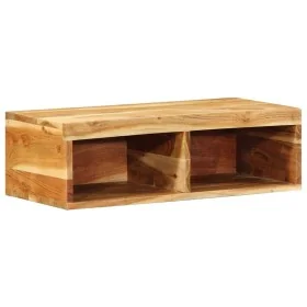 Mueble de TV de pared madera maciza de acacia 60x30x19 cm von , CD- und DVD-Speicher - Ref: Foro24-4017475, Preis: 52,03 €, R...