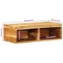 Mueble de TV de pared madera maciza de acacia 60x30x19 cm von , CD- und DVD-Speicher - Ref: Foro24-4017475, Preis: 51,97 €, R...
