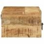 Mueble de TV de pared madera maciza de mango rugosa 80x30x19 cm by , CD and DVD storage - Ref: Foro24-4017461, Price: 105,45 ...