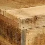 Mueble de TV de pared madera maciza de mango rugosa 80x30x19 cm by , CD and DVD storage - Ref: Foro24-4017461, Price: 105,45 ...