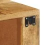 Mueble de TV de pared madera maciza de mango rugosa 80x30x19 cm by , CD and DVD storage - Ref: Foro24-4017461, Price: 105,45 ...