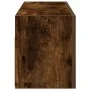 Mueble de pared baño madera ingeniería roble ahumado 80x25x30cm de , Tocadores de baño - Ref: Foro24-860080, Precio: 57,32 €,...