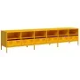 Mueble TV acero laminado en frío amarillo mostaza 202x39x43,5cm by , TV Furniture - Ref: Foro24-3307158, Price: 216,83 €, Dis...