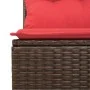 Set sofás jardín y cojines 2 pzas ratán sintético acacia marrón von , Gartensets - Ref: Foro24-3325250, Preis: 148,75 €, Raba...