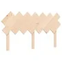 Cama para personas mayores con cabecero madera maciza 140x200cm de vidaXL, Camas y somieres - Ref: Foro24-3195546, Precio: 14...