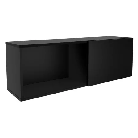 FMD Perchero de pared con compartimento negro 99,1x27,2x33 cm von , Hut- und Garderobenständer - Ref: Foro24-444234, Preis: 1...