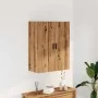 Armario de pared madera ingeniería marrón roble 69,5x34x90 cm de , Aparadores - Ref: Foro24-857293, Precio: 85,79 €, Descuent...
