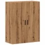 Armario de pared madera ingeniería marrón roble 69,5x34x90 cm de , Aparadores - Ref: Foro24-857293, Precio: 85,79 €, Descuent...