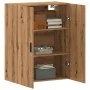 Armario de pared madera ingeniería marrón roble 69,5x34x90 cm de , Aparadores - Ref: Foro24-857293, Precio: 85,79 €, Descuent...
