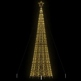 Árbol de Navidad LED con estacas 1534 LEDs blanco cálido 500 cm von , Weihnachtsbäume - Ref: Foro24-4016404, Preis: 121,44 €,...