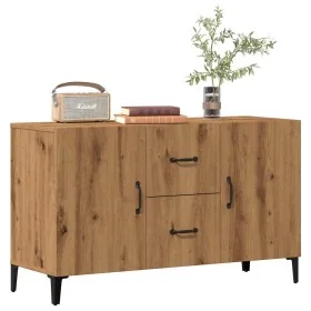 Aparador de madera de ingeniería roble artisan 100x36x60 cm von , Sideboards - Ref: Foro24-856905, Preis: 101,51 €, Rabatt: %