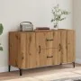 Aparador de madera de ingeniería roble artisan 100x36x60 cm by , Sideboards - Ref: Foro24-856905, Price: 101,48 €, Discount: %