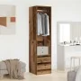 Armario de madera de ingeniería roble envejecido 50x50x200 cm de , Armarios roperos - Ref: Foro24-3318628, Precio: 141,45 €, ...