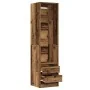 Armario de madera de ingeniería roble envejecido 50x50x200 cm de , Armarios roperos - Ref: Foro24-3318628, Precio: 141,45 €, ...