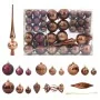 Bolas de Navidad 98 unidades marrón Ø3/4/6 cm by , Festive decorations - Ref: Foro24-4100014, Price: 18,97 €, Discount: %