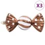 Bolas de Navidad 98 unidades marrón Ø3/4/6 cm by , Festive decorations - Ref: Foro24-4100014, Price: 18,97 €, Discount: %