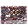 Bolas de Navidad 98 unidades marrón Ø3/4/6 cm by , Festive decorations - Ref: Foro24-4100014, Price: 18,97 €, Discount: %