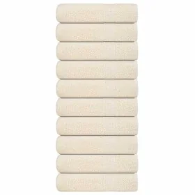 Toallas de Baño 10 uds Crema 100x150 cm 360 g/m² 100% Algodón by , Towels - Ref: Foro24-137006, Price: 104,67 €, Discount: %