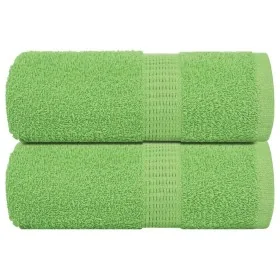 Toallas invitados 2 uds algodón verde manzana 30x50 cm 360 gsm by , Towels - Ref: Foro24-137019, Price: 11,99 €, Discount: %