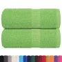 Toallas invitados 2 uds algodón verde manzana 30x50 cm 360 gsm von , Handtücher - Ref: Foro24-137019, Preis: 11,99 €, Rabatt: %
