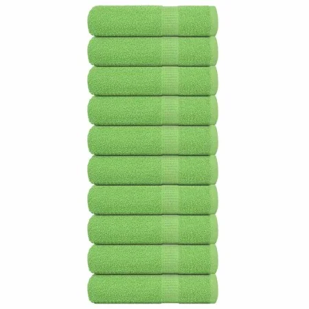 Toallas de Ducha 10 uds. Verde Manzana 70x140 cm 360 gsm de , Toallas - Ref: Foro24-137027, Precio: 80,16 €, Descuento: %
