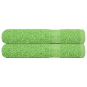Toallas de sauna 2 uds verde manzana 80x200 cm 360 gsm by , Towels - Ref: Foro24-137031, Price: 31,19 €, Discount: %