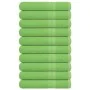 Toallas de sauna 10 uds verde manzana 80x200 cm 360 gsm by , Towels - Ref: Foro24-137033, Price: 105,29 €, Discount: %