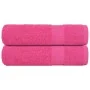 Toallas de Baño 2 uds rosa 100x150 cm 360 g/m² 100% Algodón von , Handtücher - Ref: Foro24-137052, Preis: 29,87 €, Rabatt: %