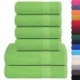 Juego de toallas 6 piezas 100% algodón verde 360 gsm von , Toallas de baño y manoplas - Ref: Foro24-137086, Preis: 37,06 €, R...
